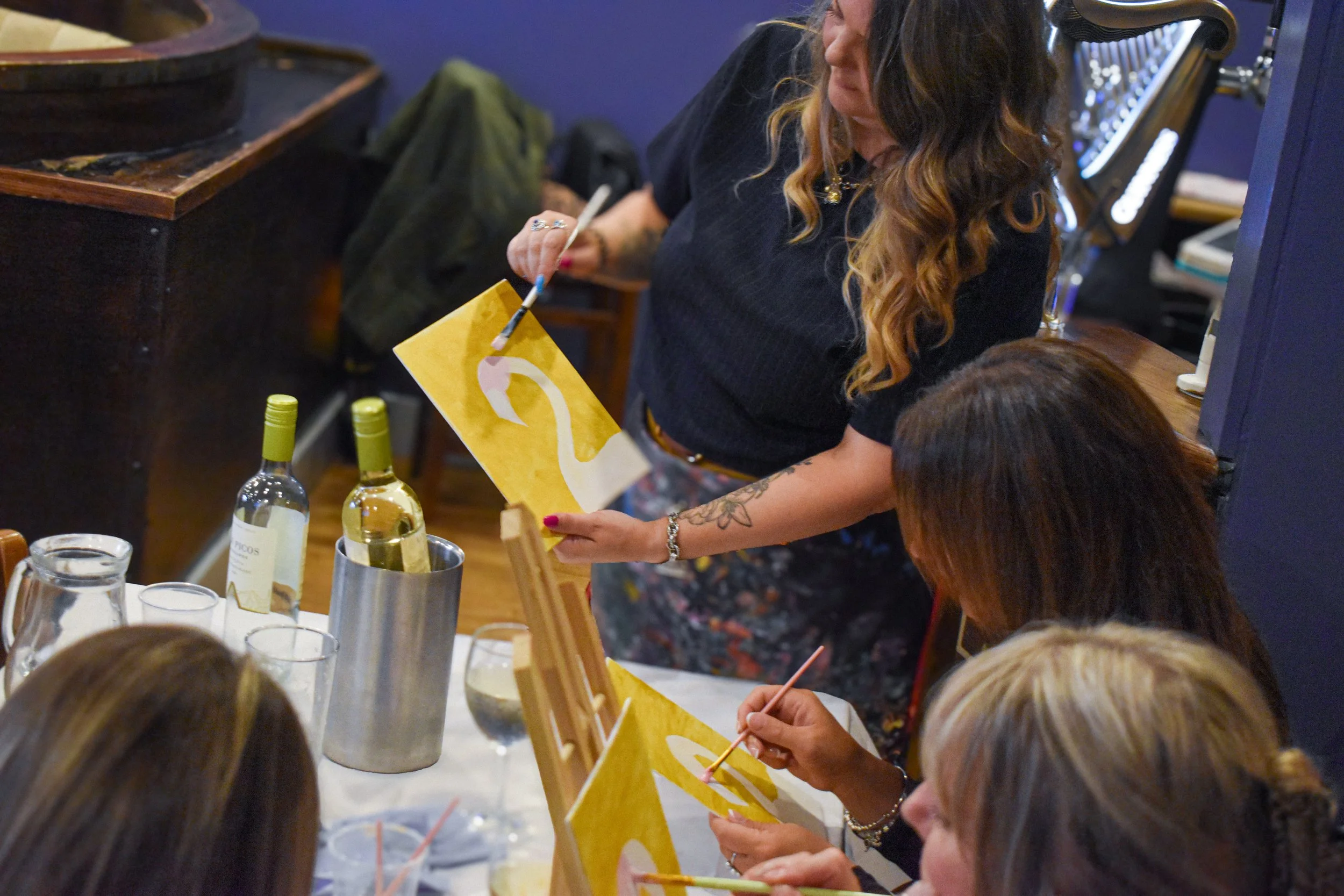 Beginners acrylic painting - 3 weeks - starting 9 October 2026 - Cardiff