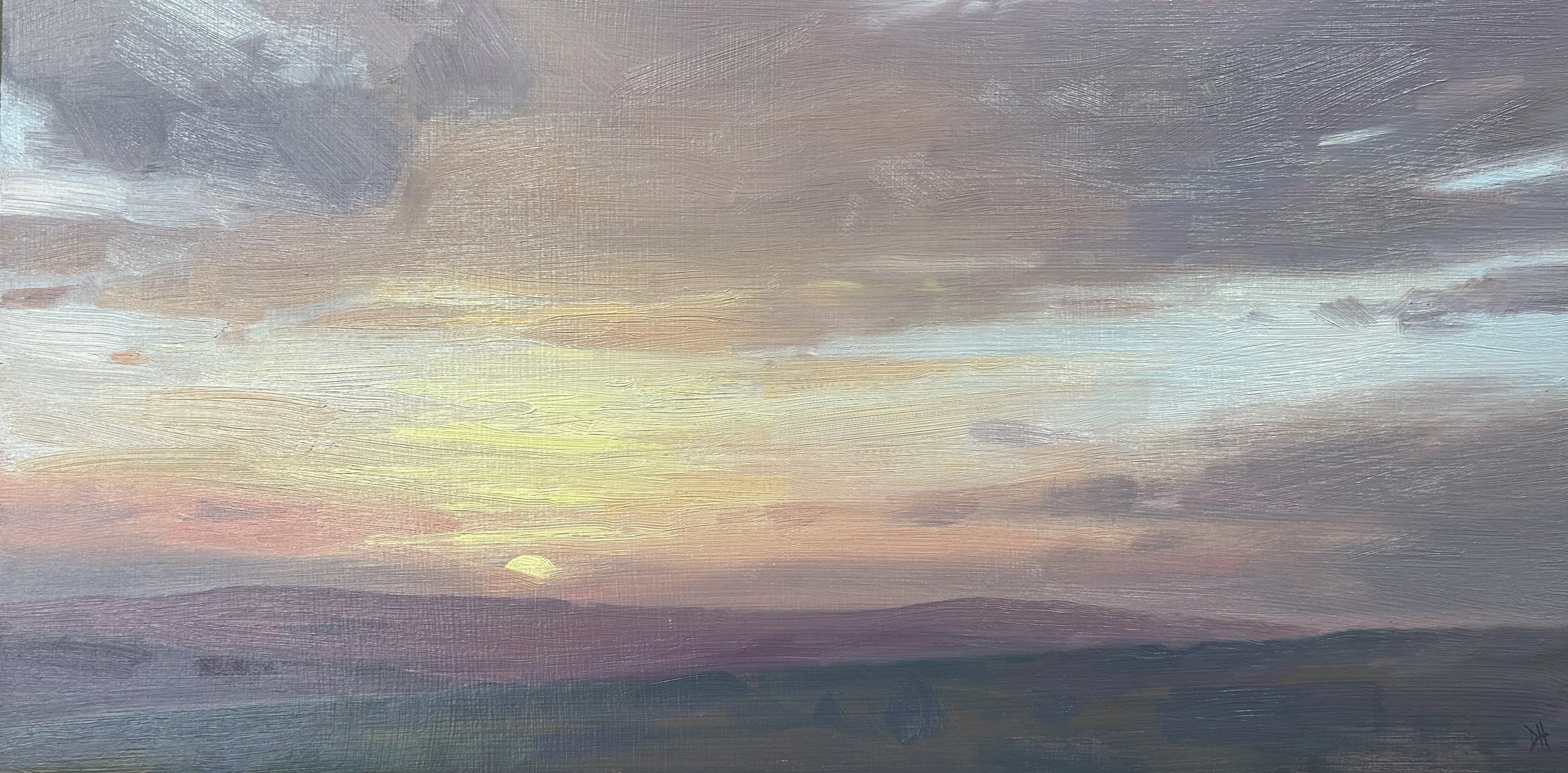"Quiet Dusk" - Oil - £295