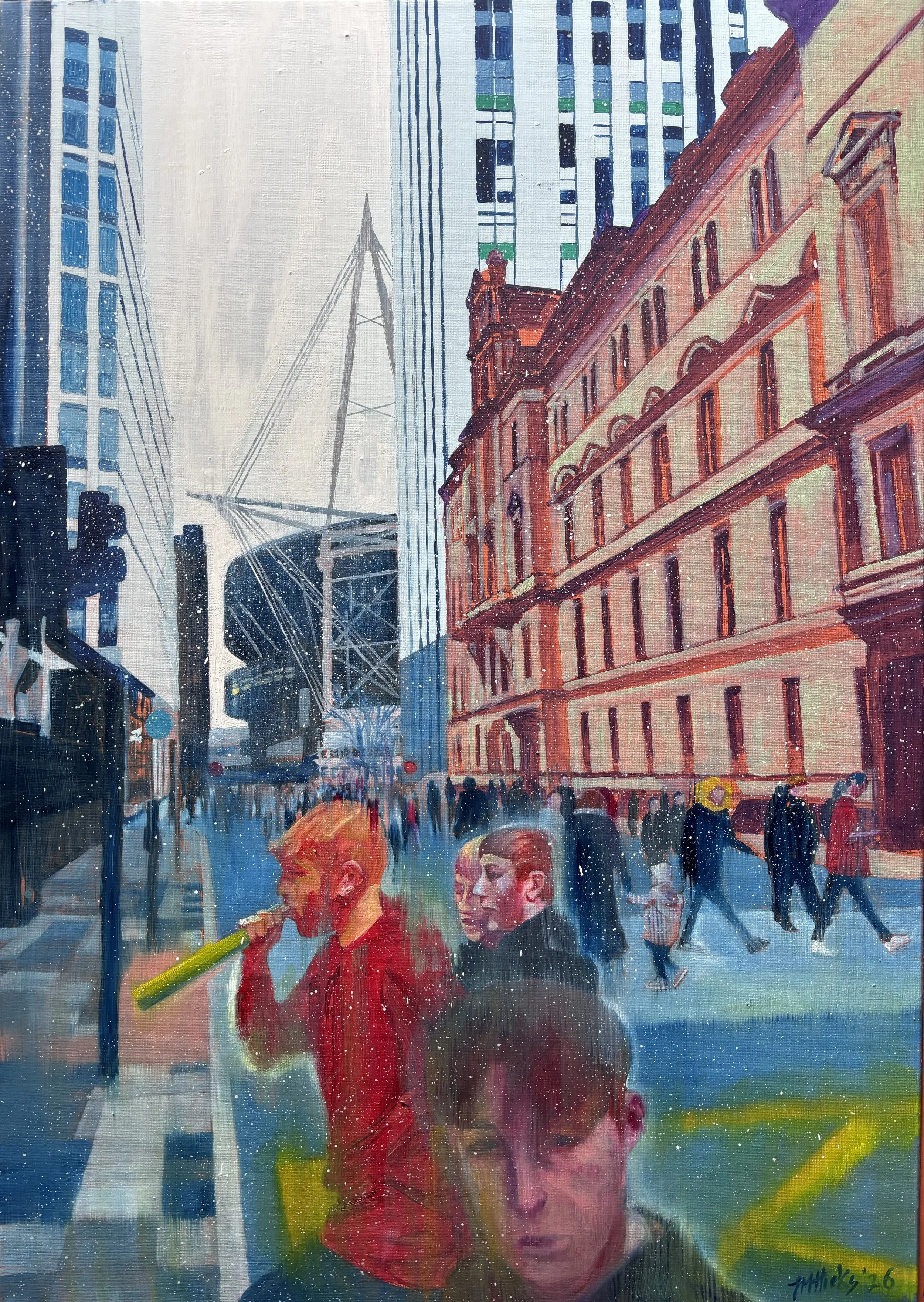 "Pied Piper" - Oil on canvas - £450