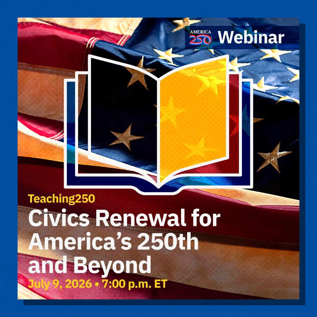 Teaching250 webinar