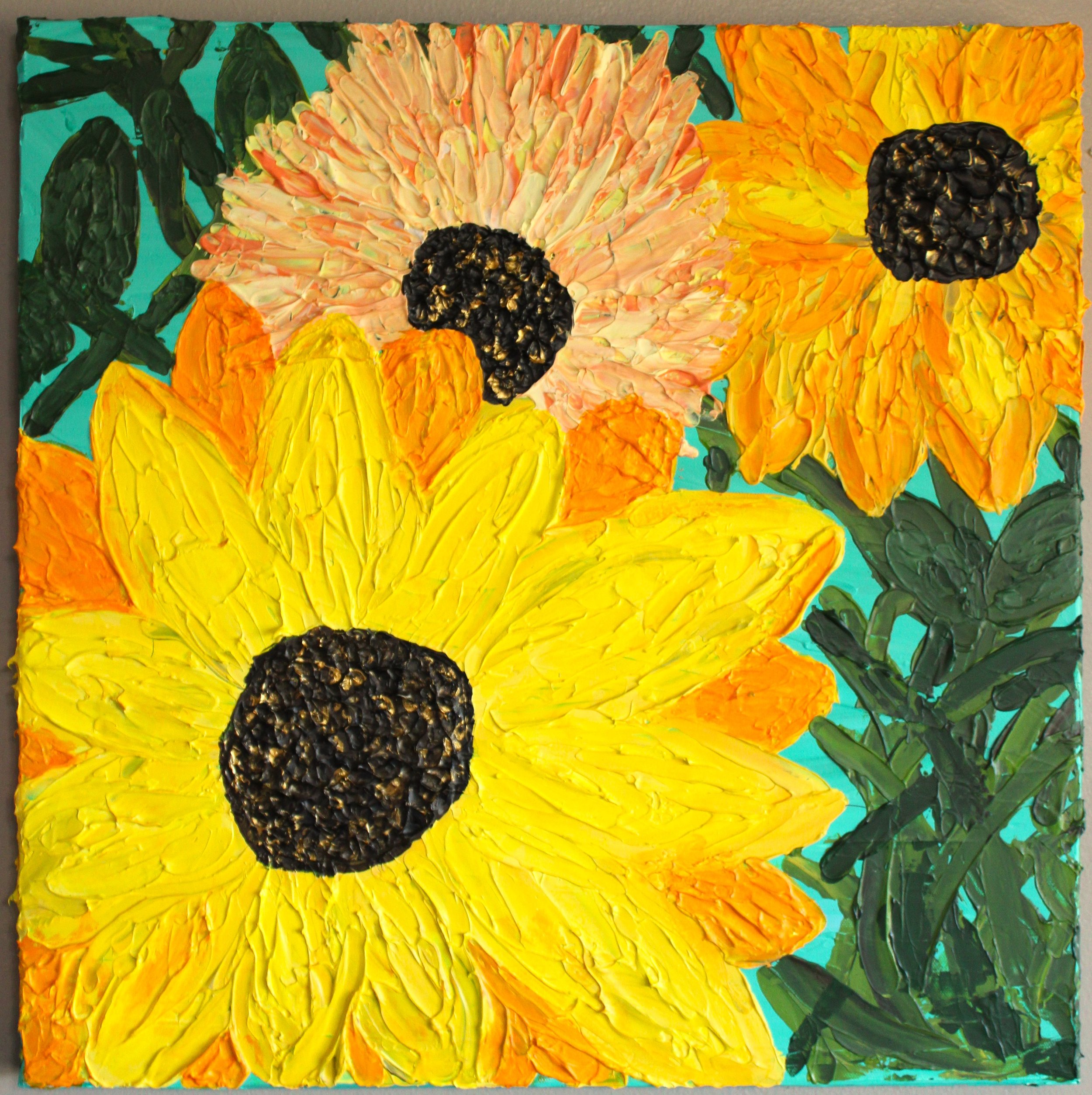 Sunflower field painting.JPG