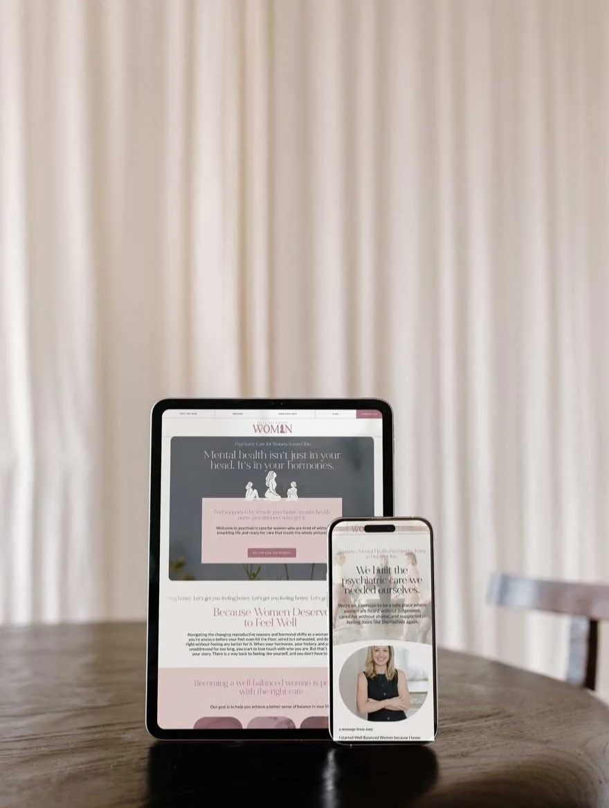 A fresh look for the next chapter of Well Balanced Women. 

Our new website is officially live &mdash; designed to better reflect who we are, who we serve, and the kind of care we believe women deserve.

At Well Balanced Women, we believe mental heal