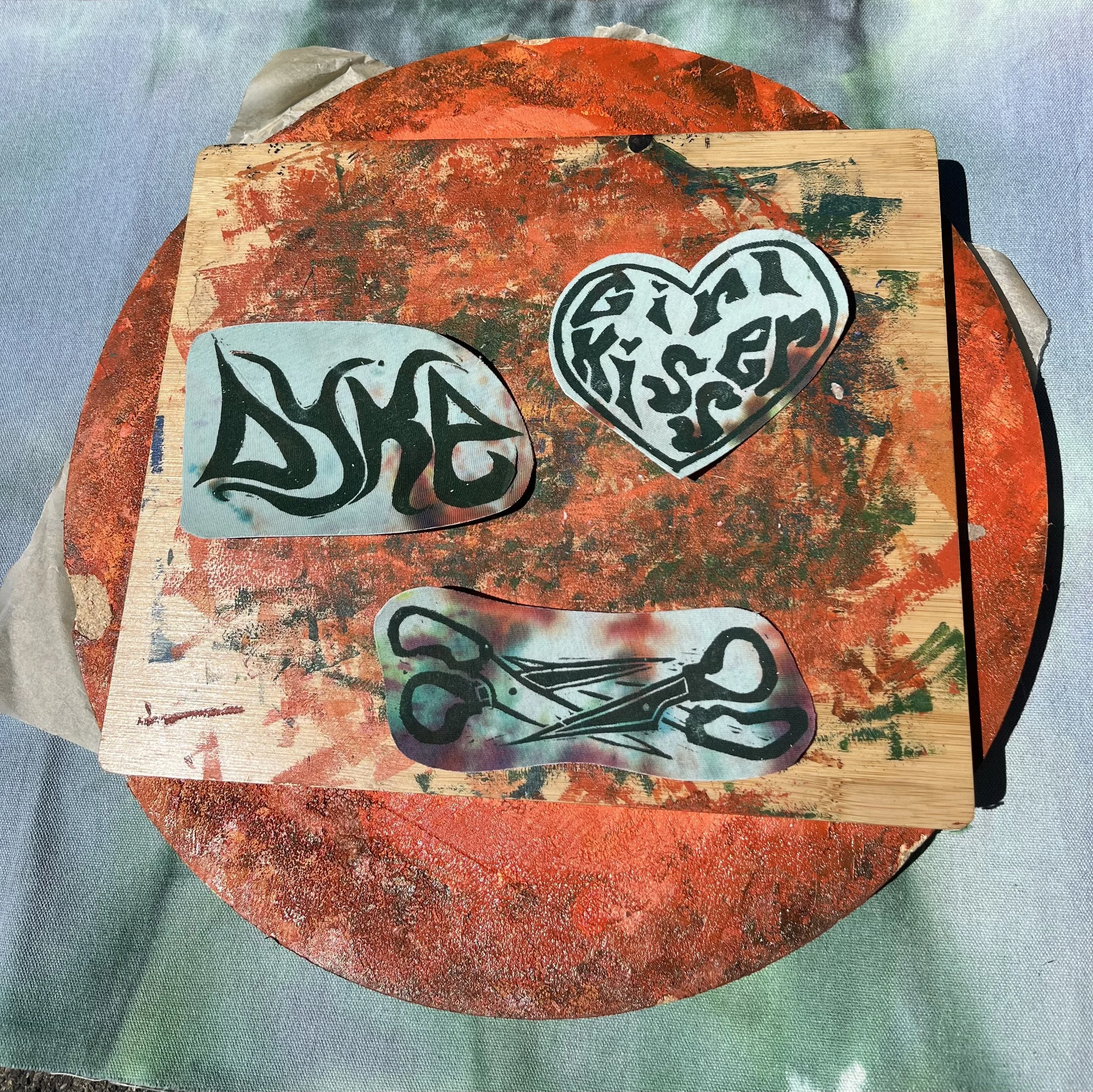 Sapphic Intentions Iron on Patch Pack