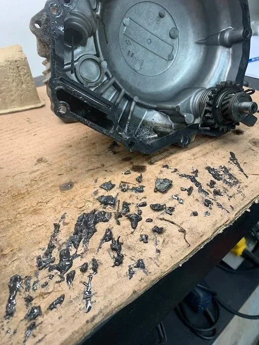 There was metal shrapnel everywhere