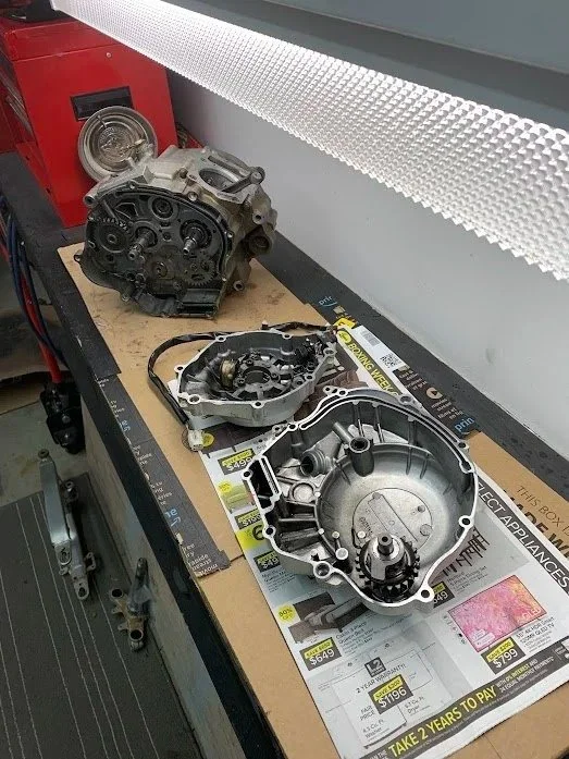 Engine full apart and cleaned
