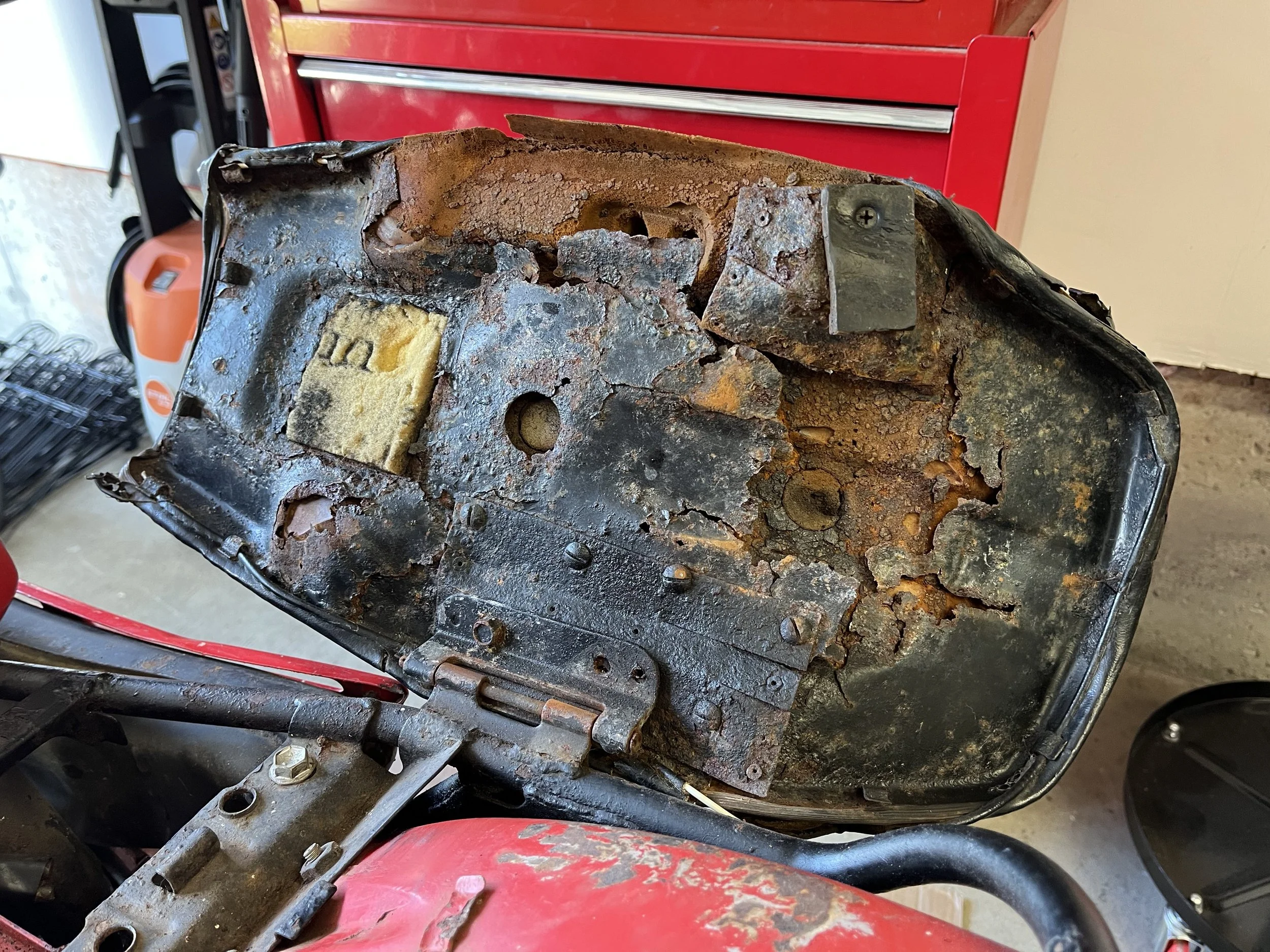 The original 70's seat pan