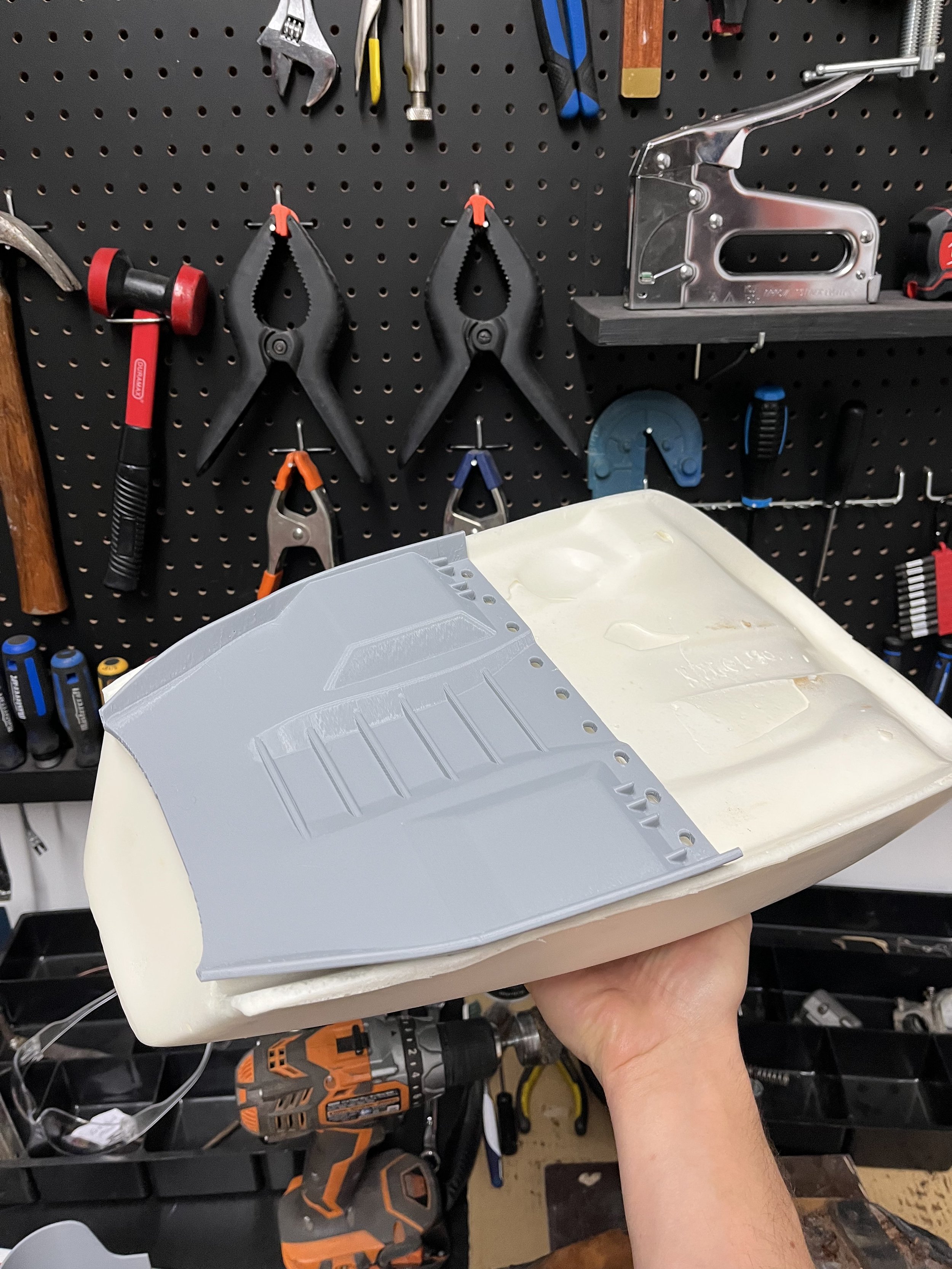 The first prototype shape has room for improvement