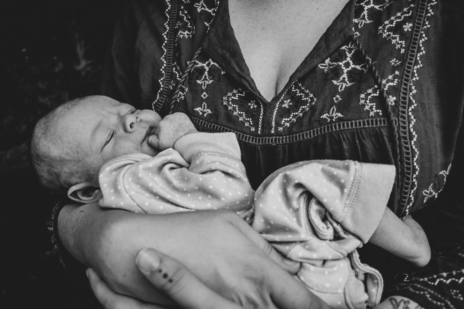 Biddix Family Mother and Baby