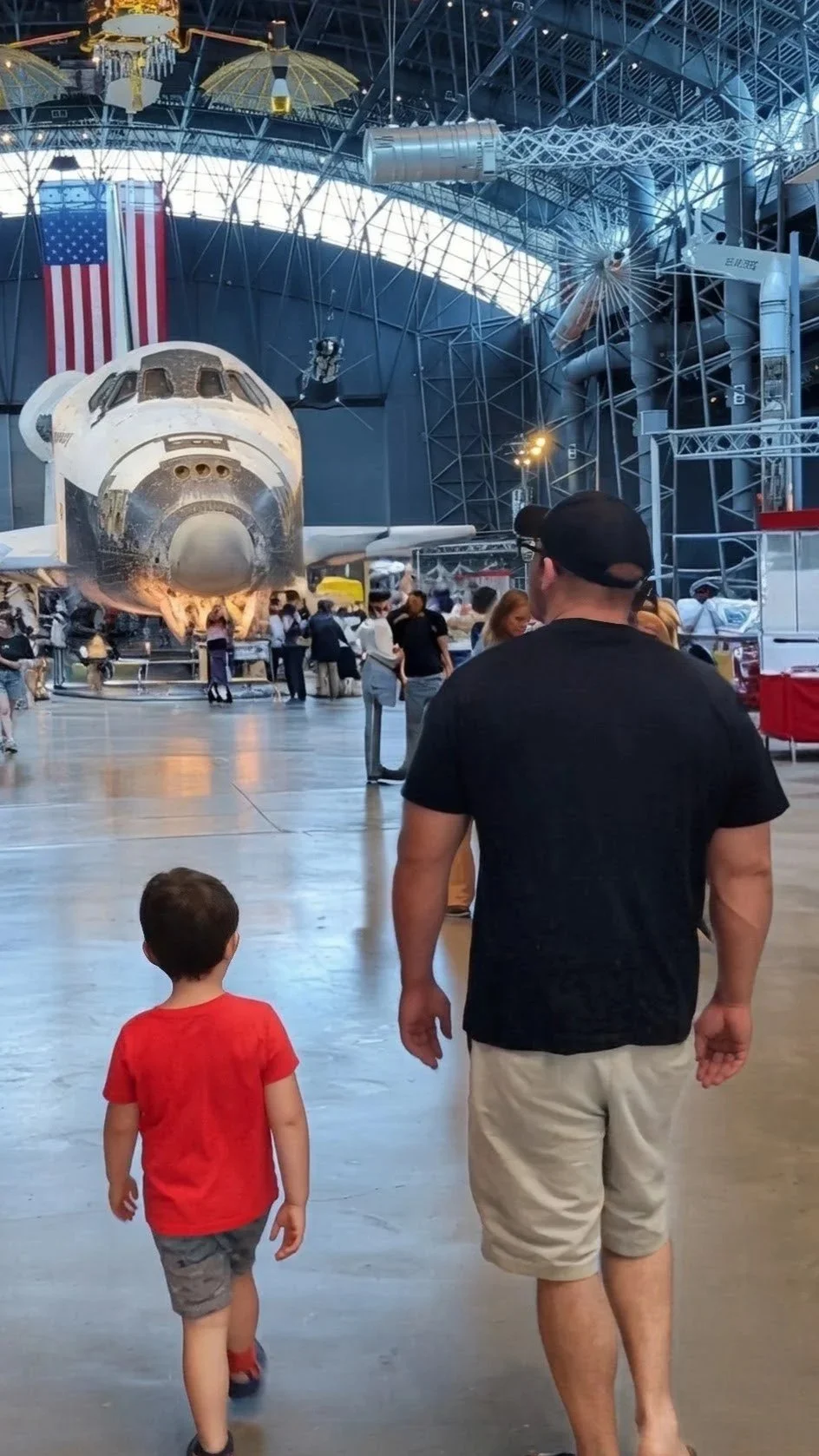 Biddix Family at the Air and Space Museum
