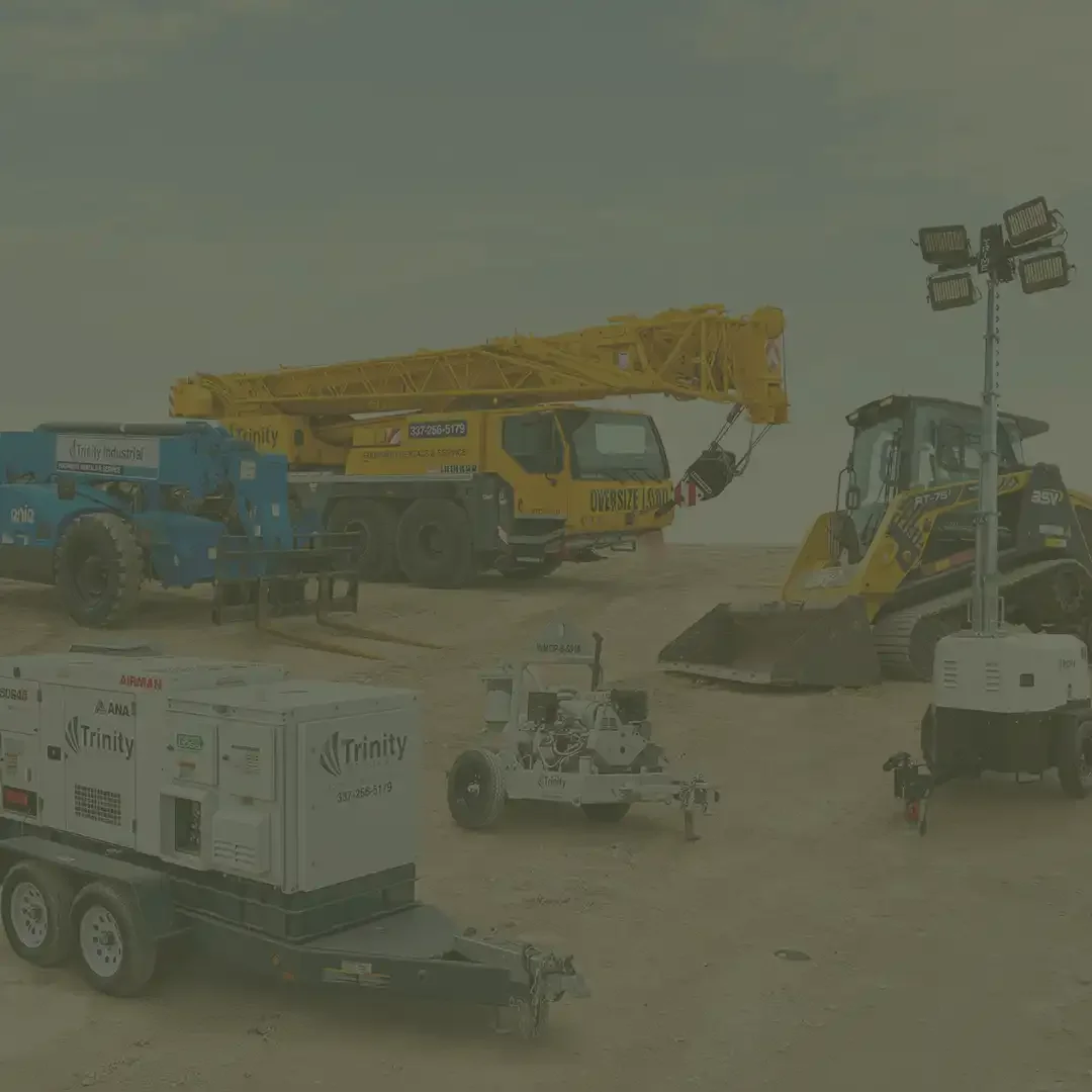 Trinity Industrial equipment on site