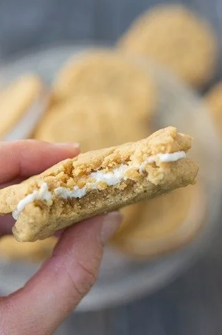 Fluffernutter Cookies