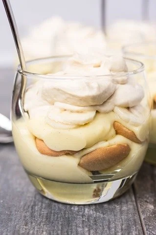 The Ultimate Banana Pudding with Peanut Butter Whipped Cream