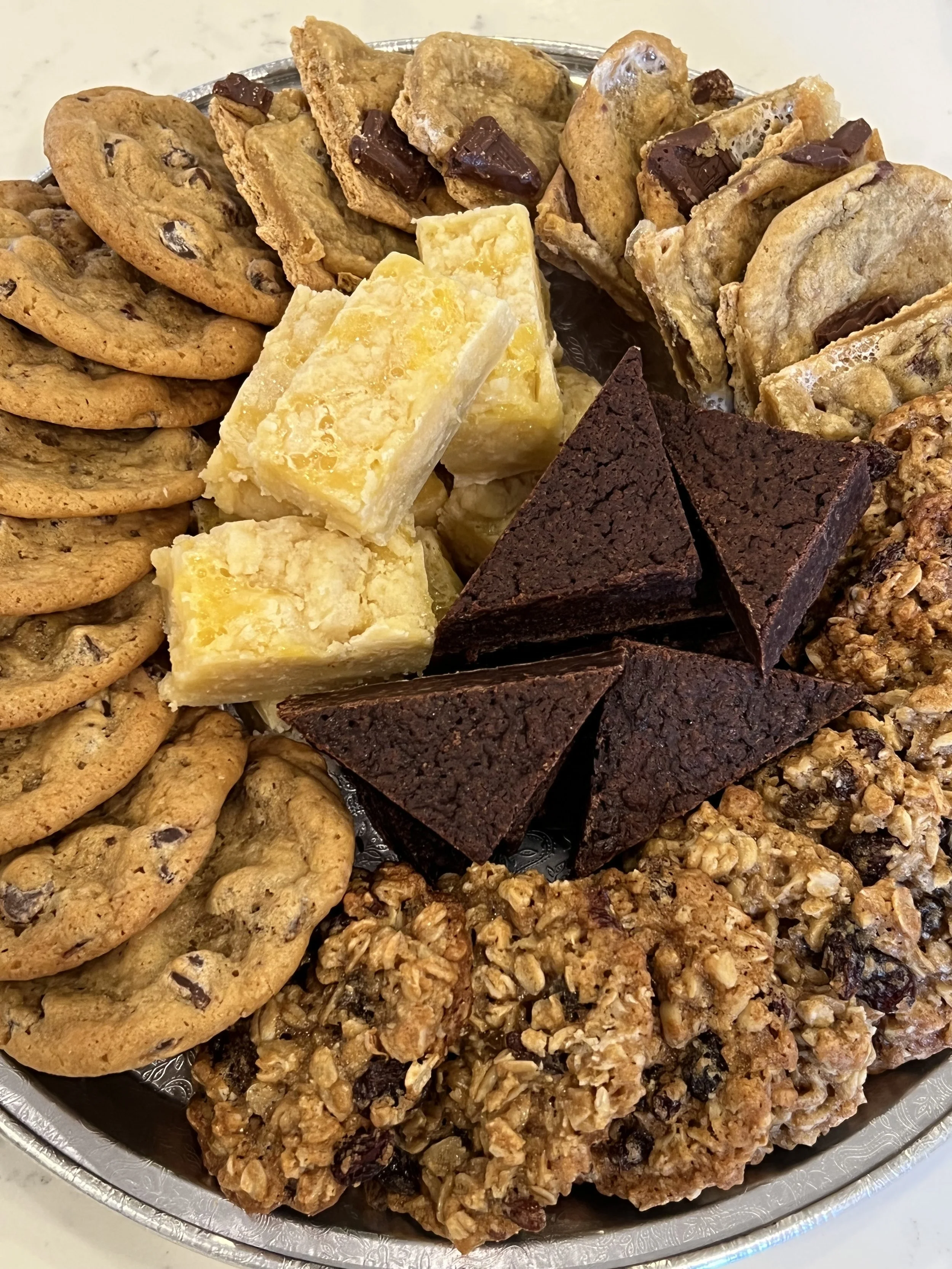 Mixed dessert platter