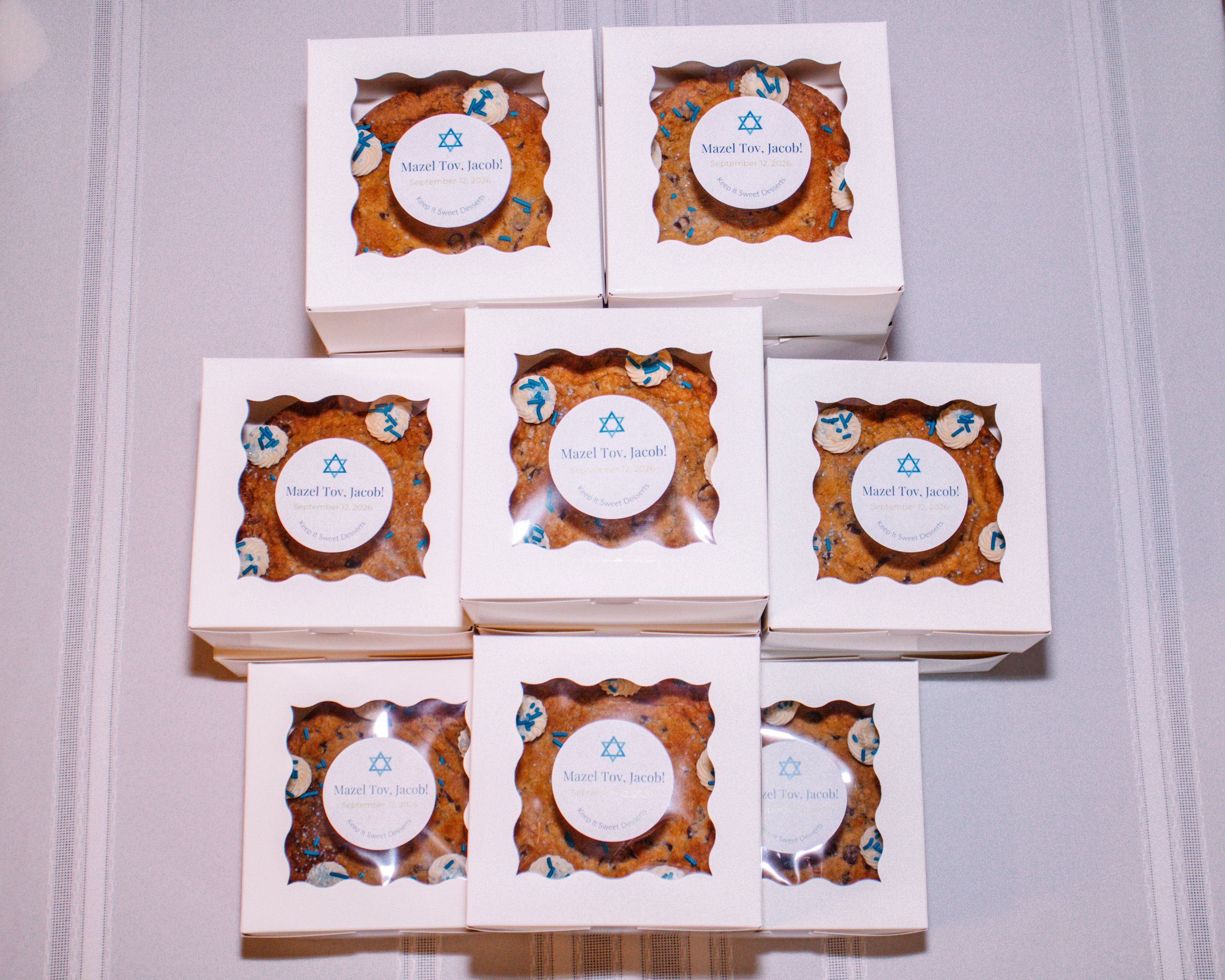 Bar Mitzvah Cookie Cake Party Favors