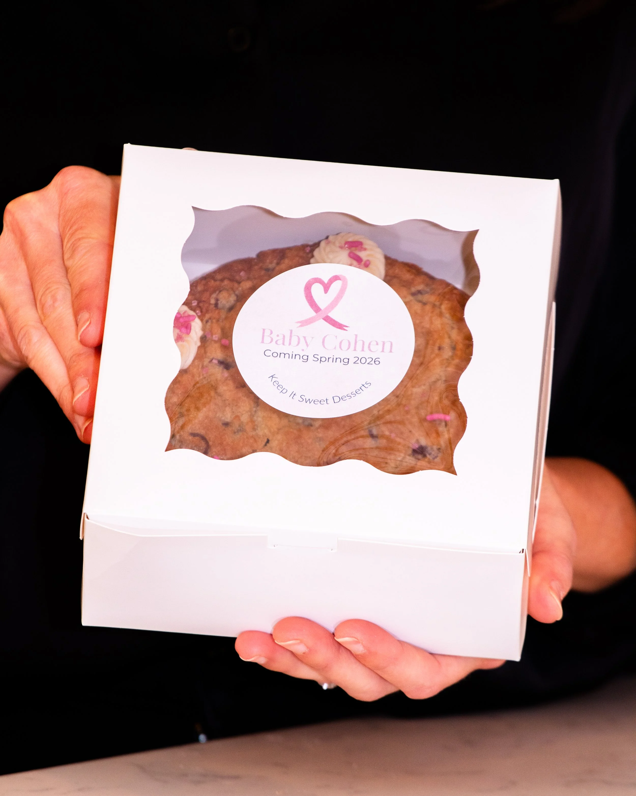 Personalized Mini Cookie Cake Favor