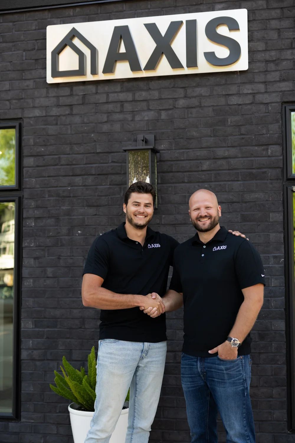 AXIS co-founders Tyler Spaans and Adam Howerzyl