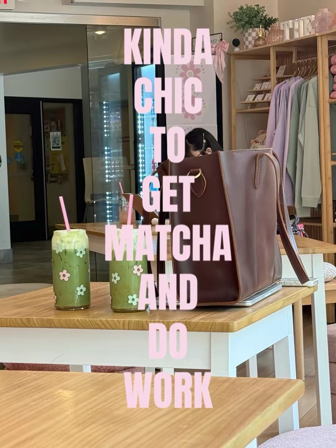 Kinda chic to stop by the shop during move in this weekend! We can&rsquo;t wait to see everyone again 💖🎀💅
#uwmadison #coffeeshop #matcha #girlythings #madisonwi