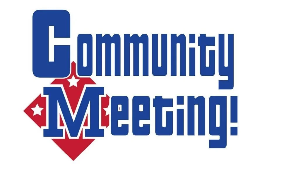 TOCA General Membership Meeting 8/25/26 @ 7pm