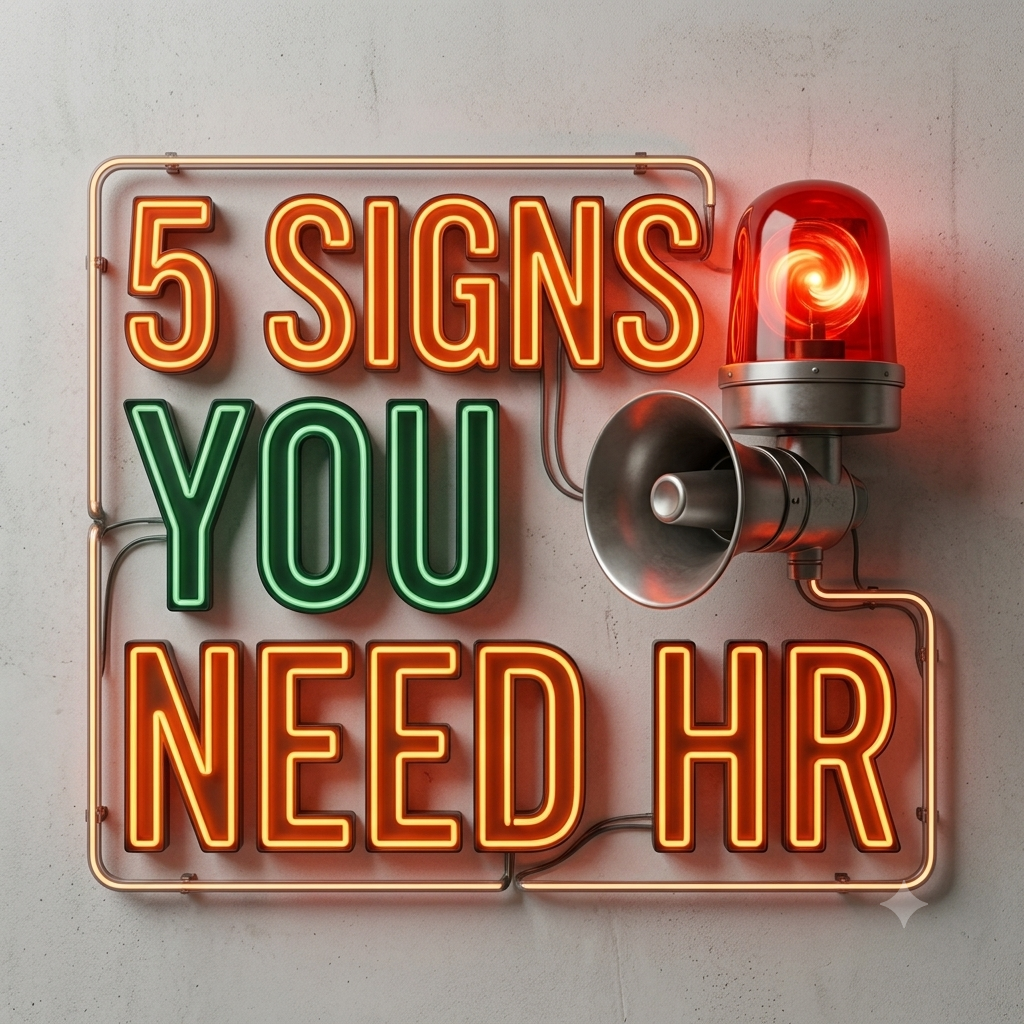 5 Signs Your Small Business Needs HR Support 
(Before It’s Too Late)