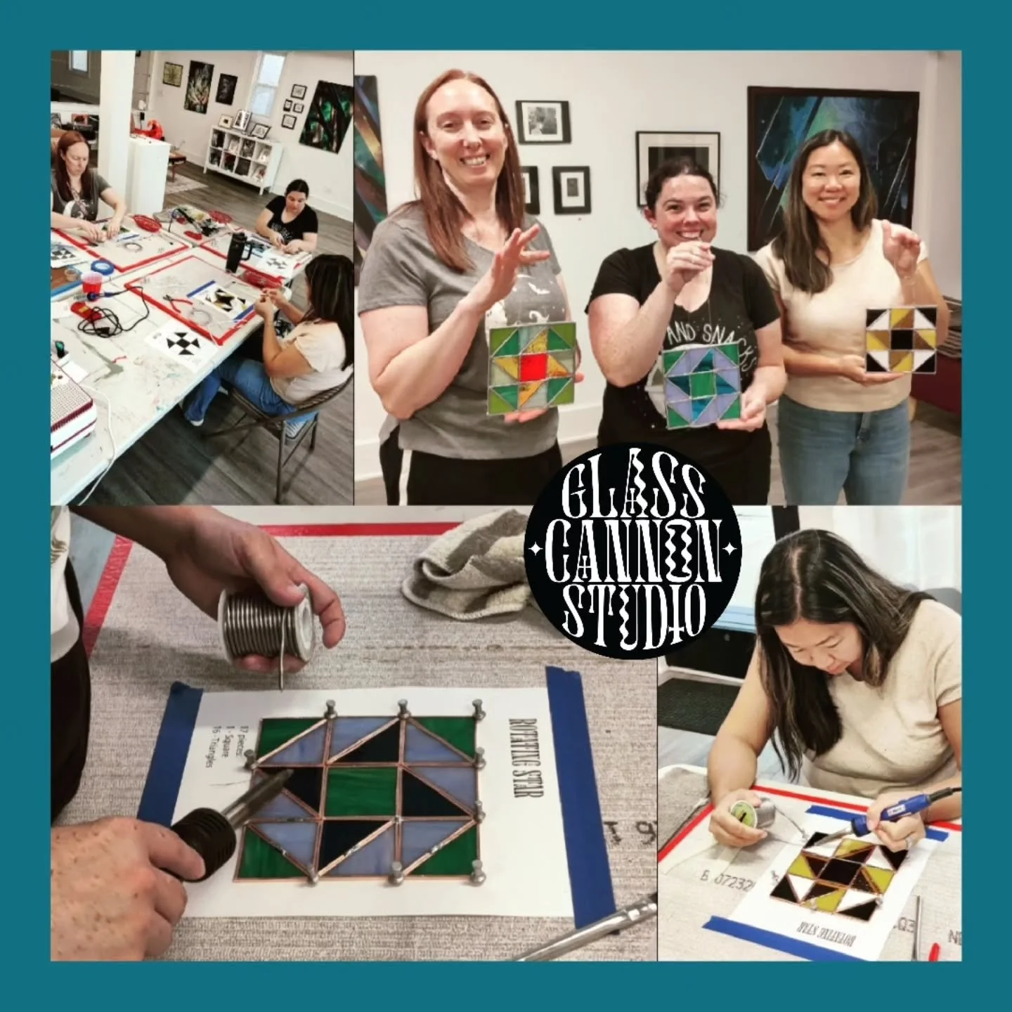 ✨Couldn't have asked for a better group to join me for the Barn Quilt Pattern✨

These ladies brought great conversations and a willingness to try something new. I had SO much fun getting to know them during our time together. ❤️

All three chose the 