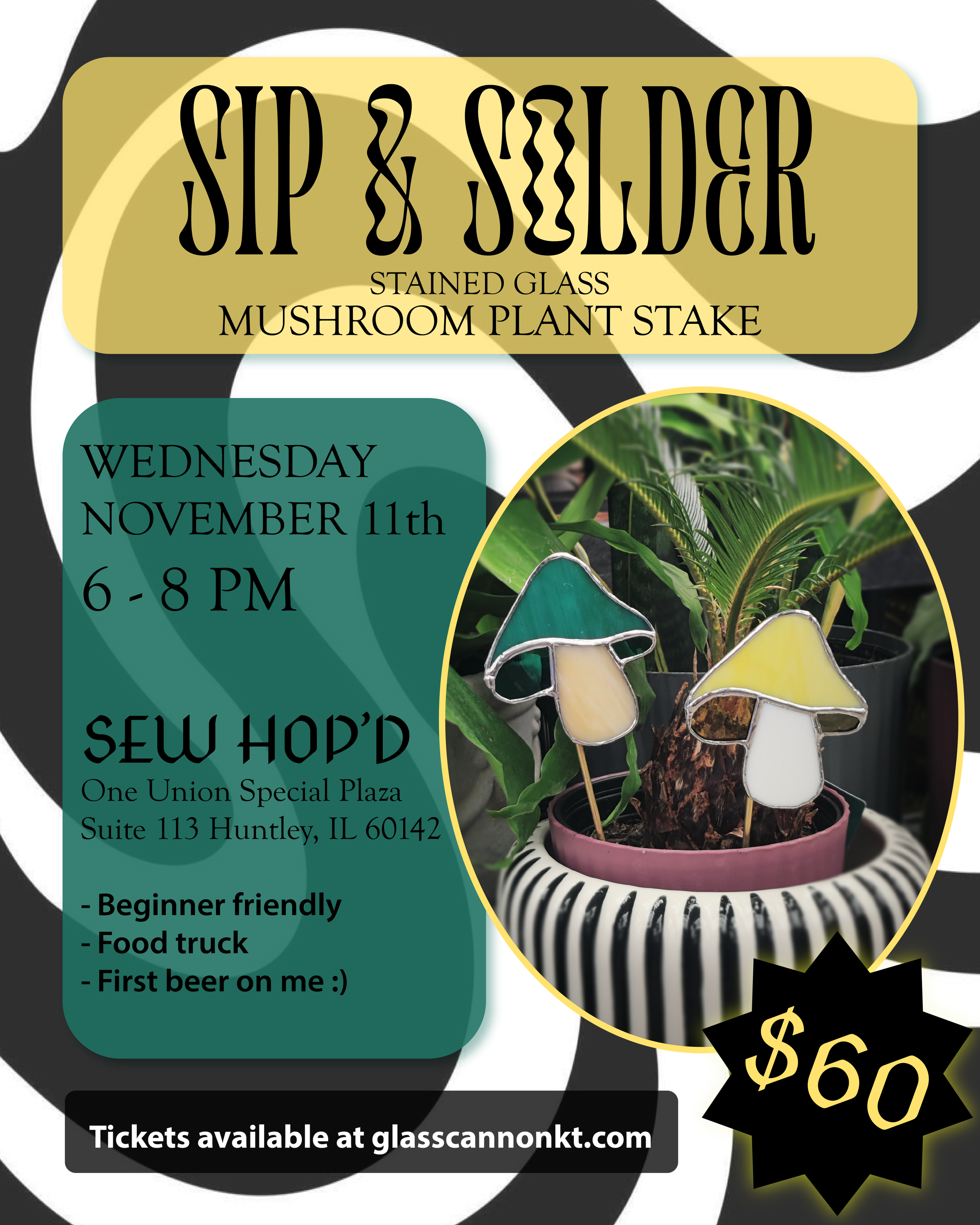 Sip & Solder - November - Sew Hop'd