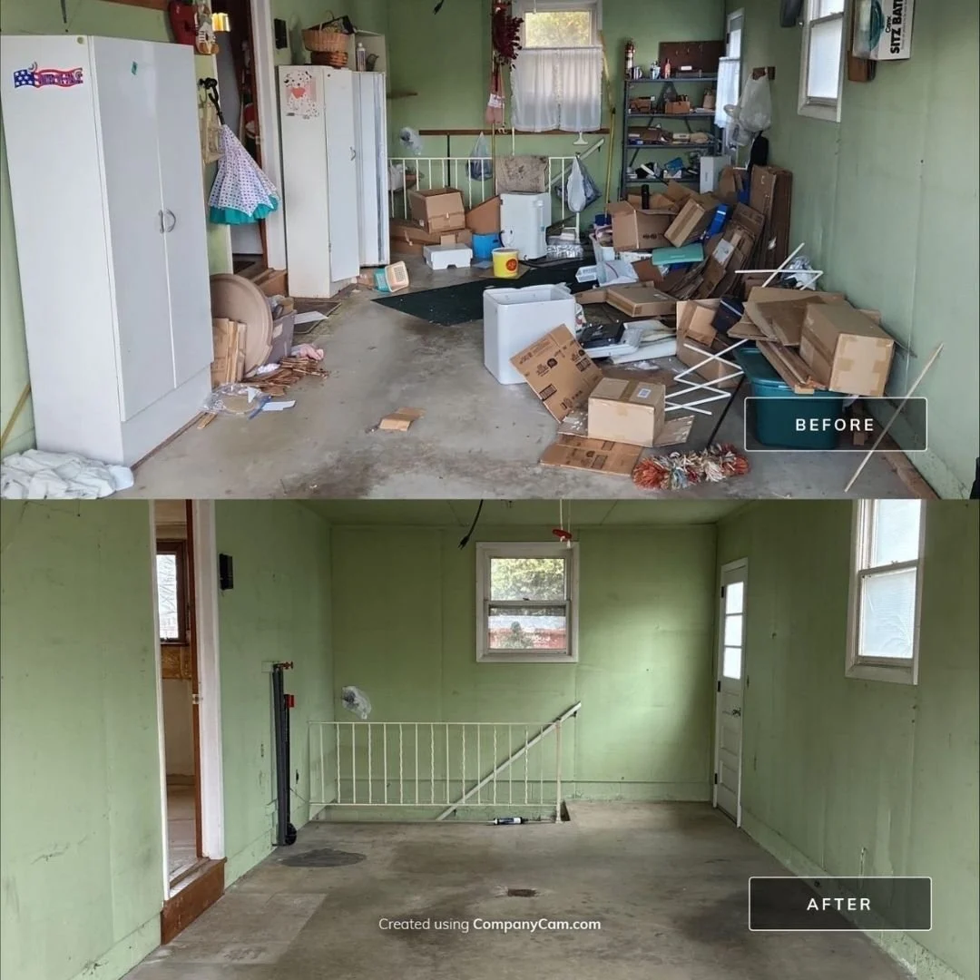 Property cleanout in [TOWN], PA — before and after