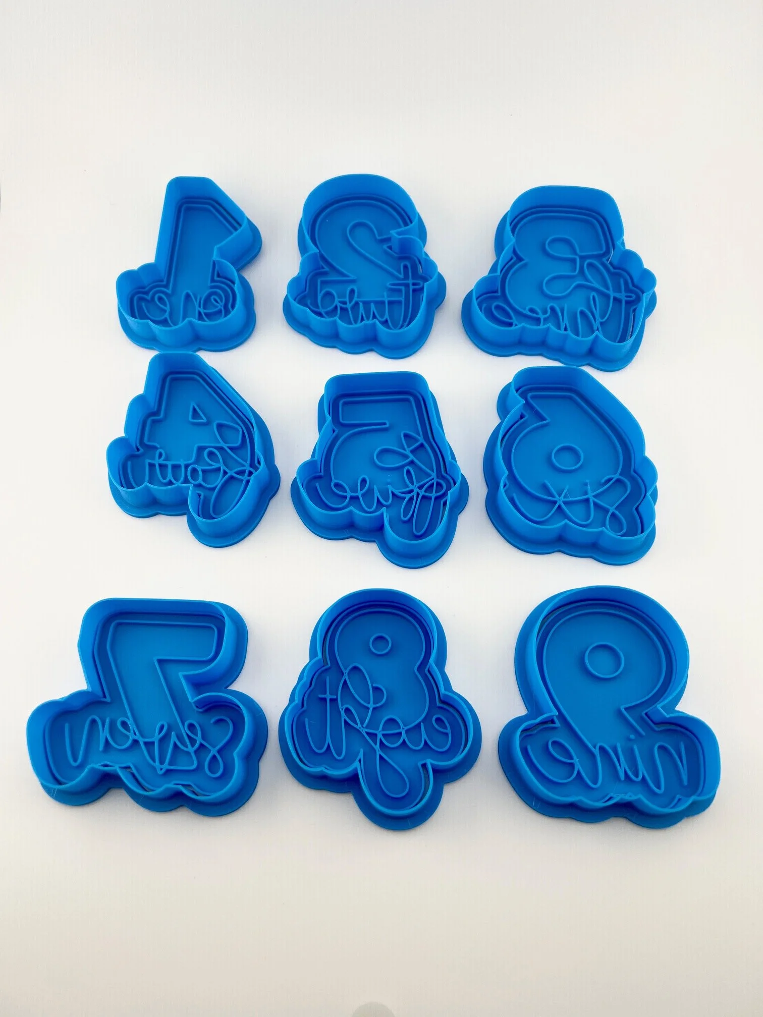 Numbers Cookie Cutter Set