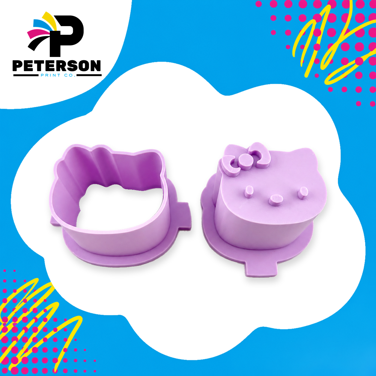 Cat With Bow Cake Pop Cutter