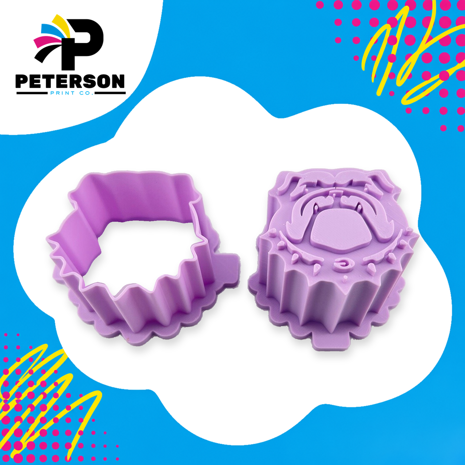 Varsity Bulldog Cake Pop Cutter