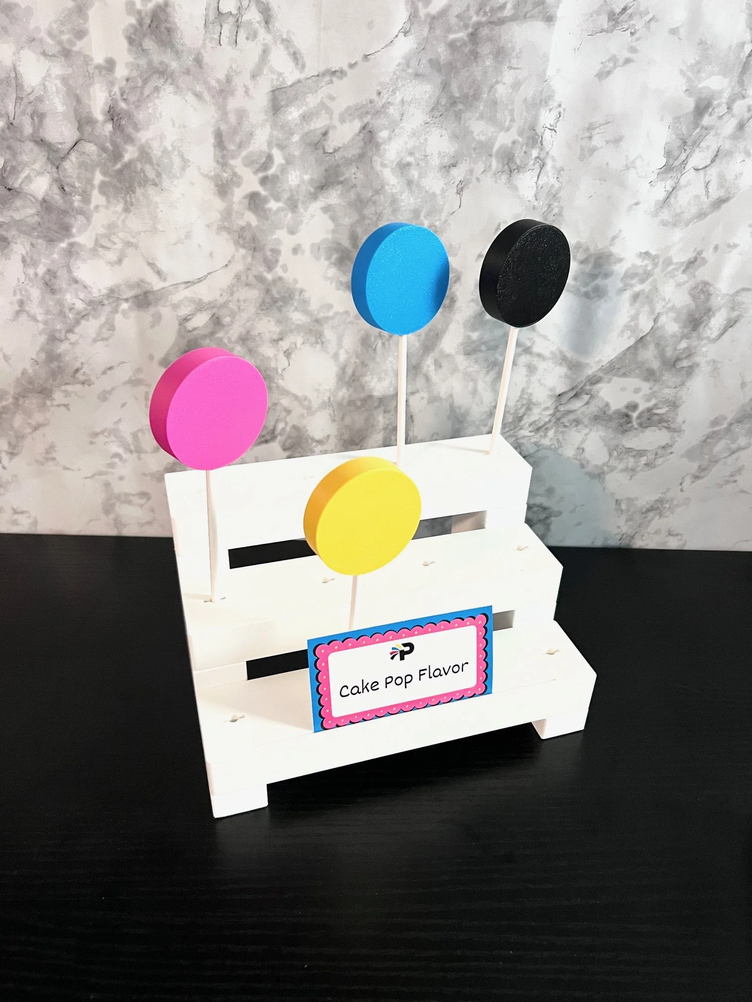 Tiered Cake Pop Display Stand