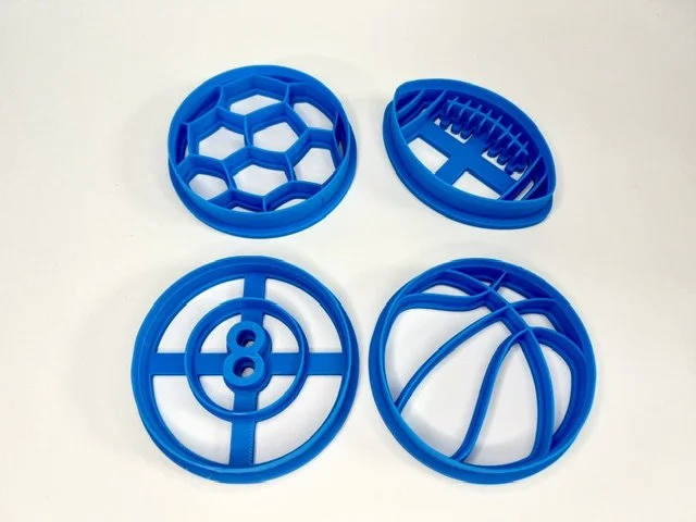Game Day Sports Cookie Cutter Set