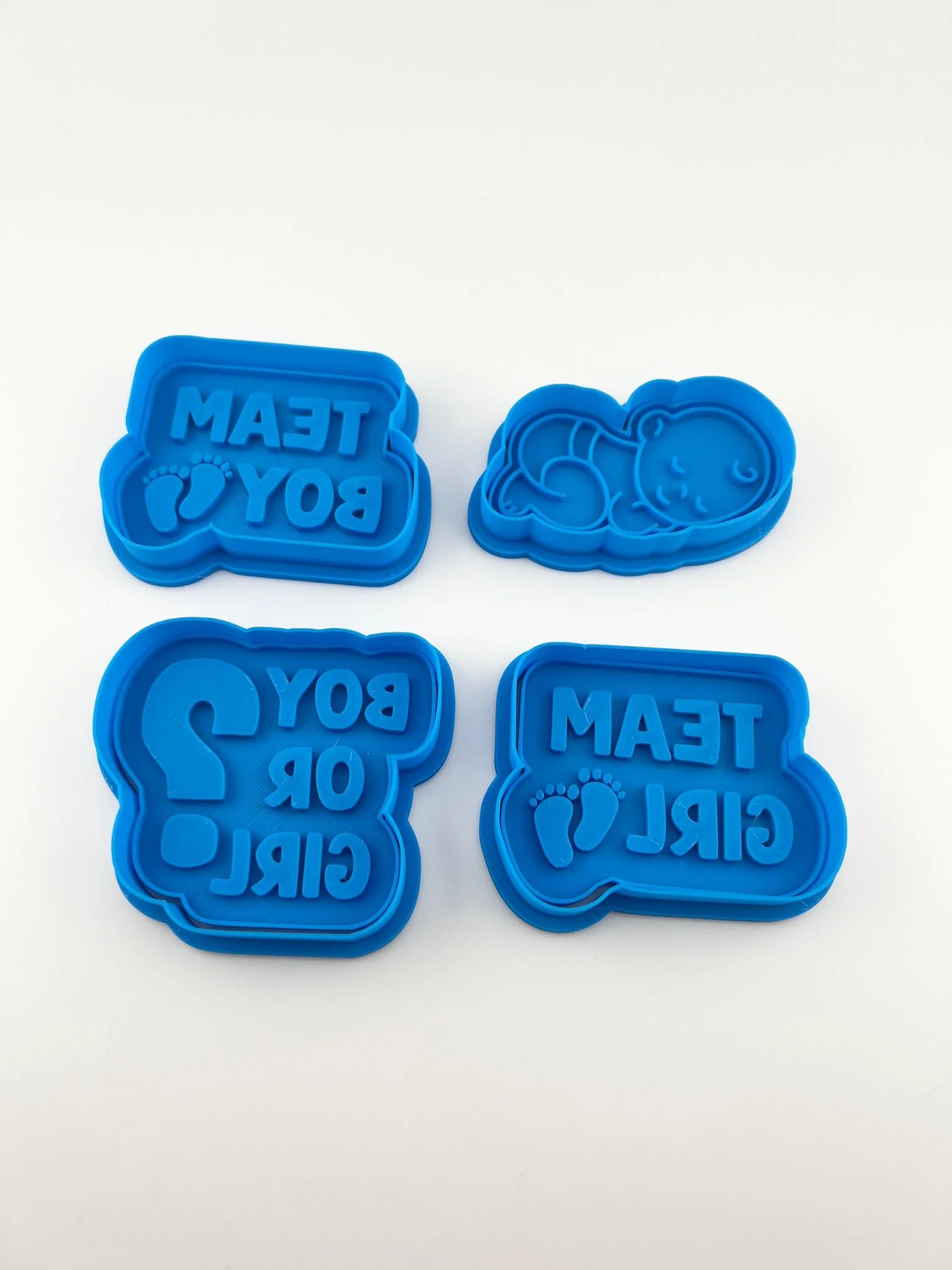 Boy or Girl? Baby Shower Cookie Cutter Set