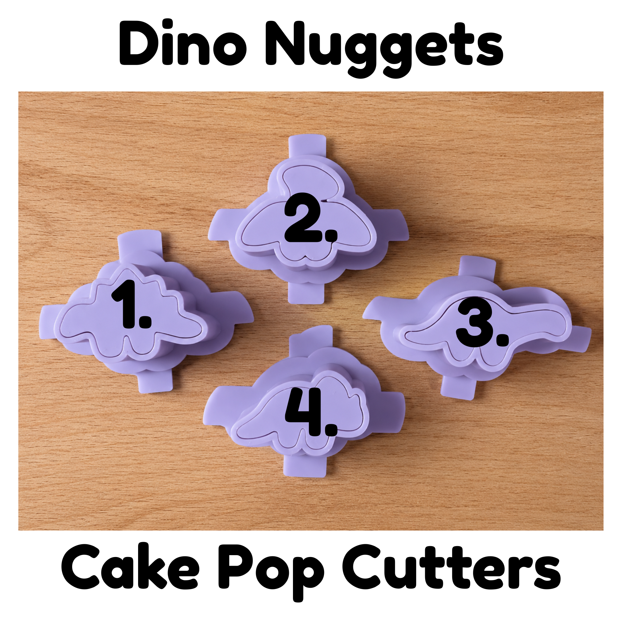 Dino Nugget Cake Pop Cutter