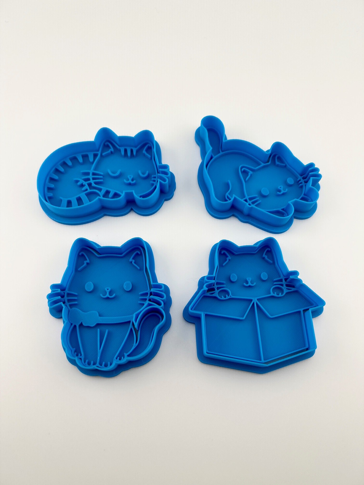 Purr-fectly Playful Cat Cookie Cutter Set