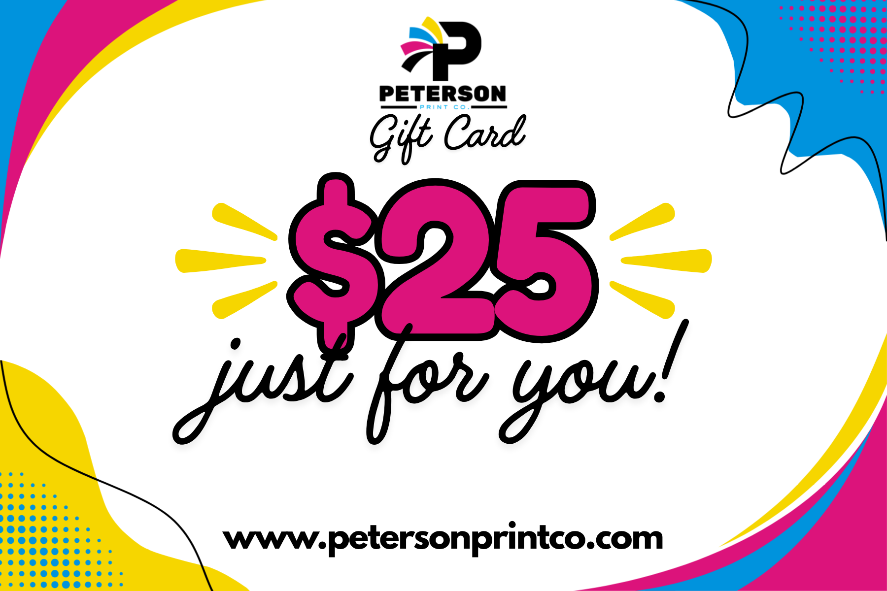 Peterson Print Co. Digital Gift Card