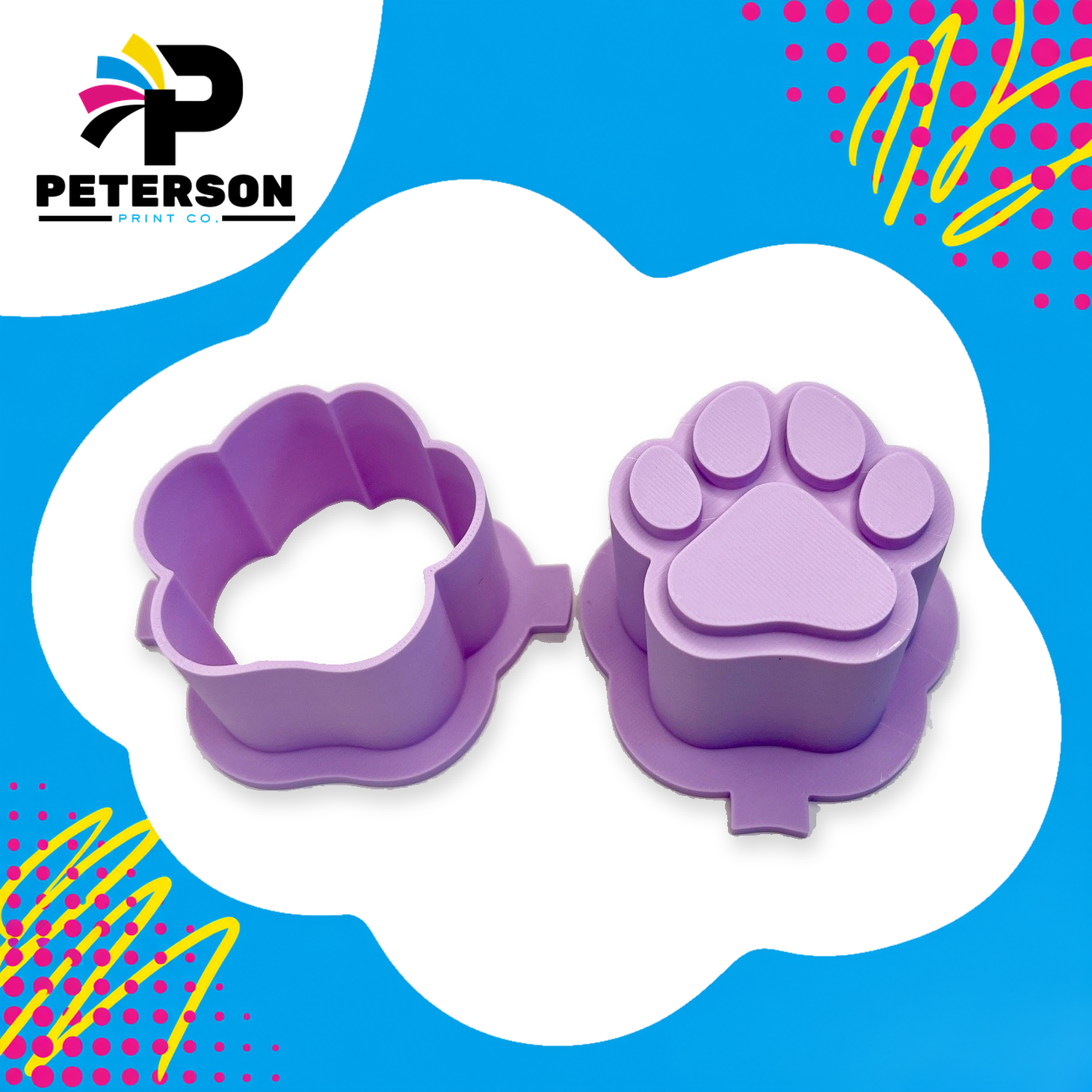 Paw Print Cake Pop Cutter