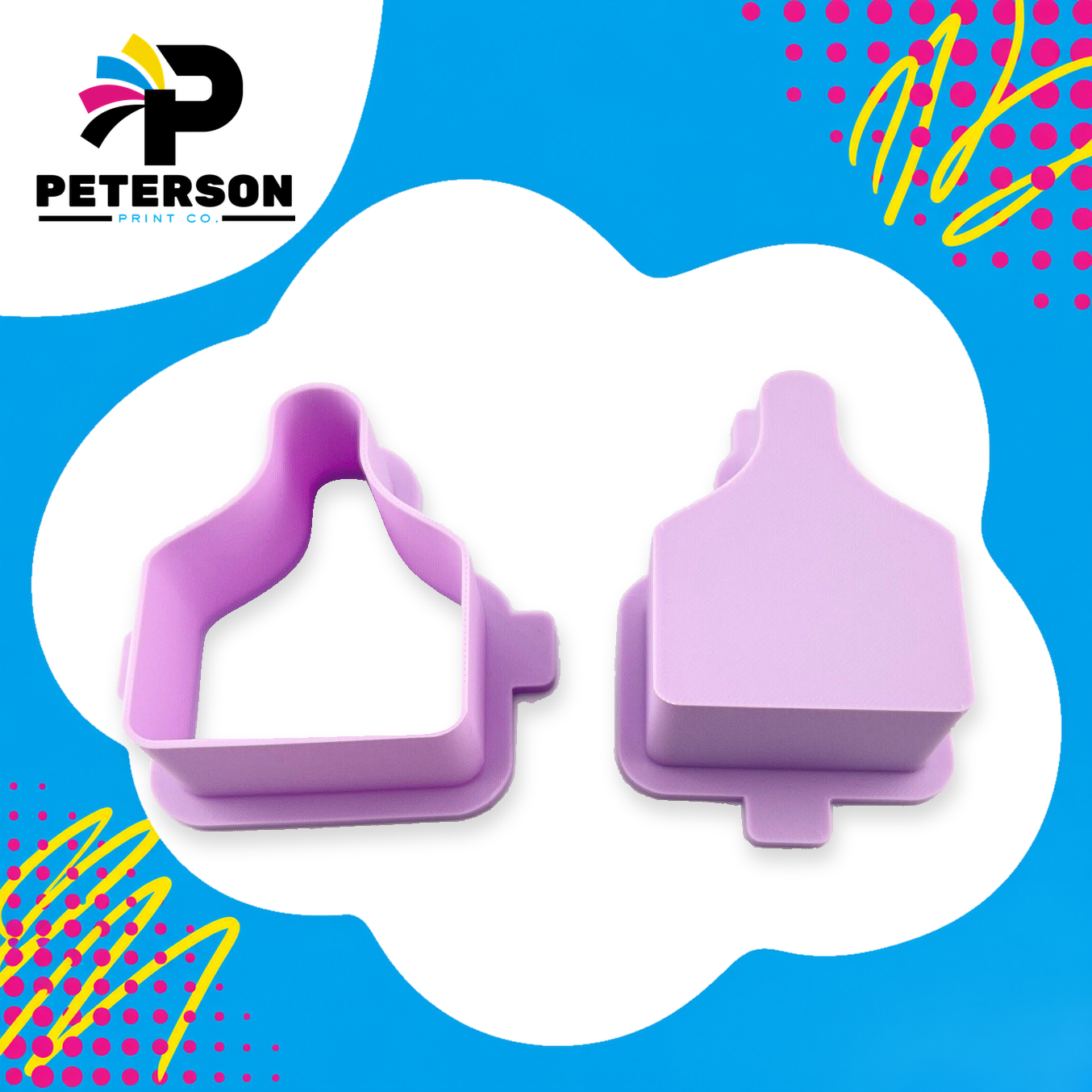 Tag Cake Pop Cutter