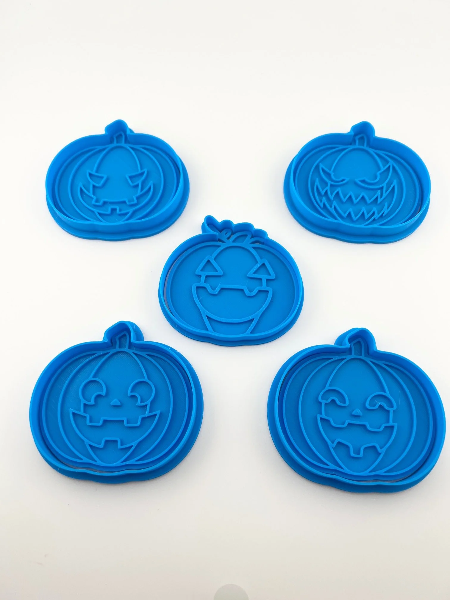 Jack-O-Lantern Faces Cookie Cutter Set