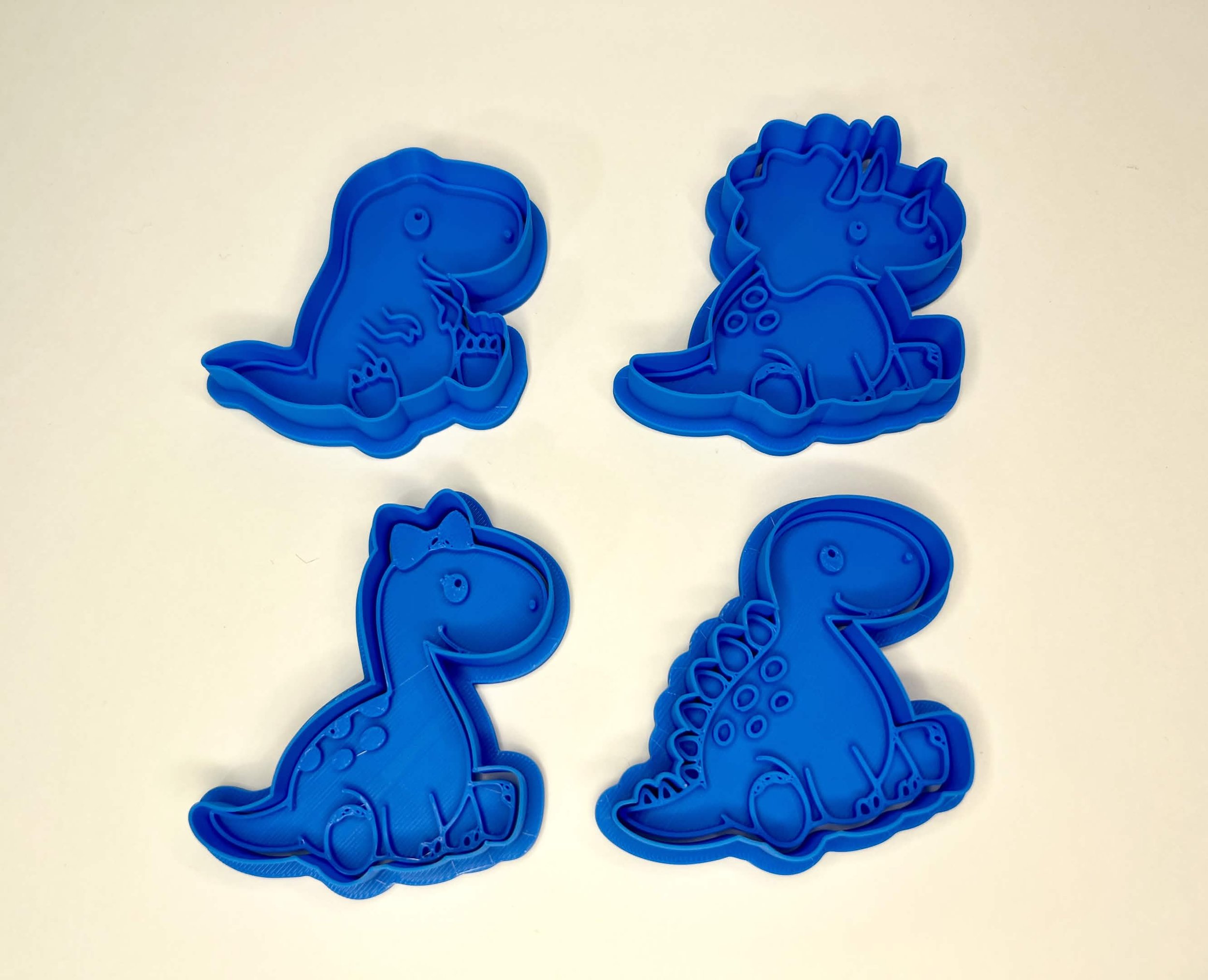 Cute Dinosaur Cookie Cutter Set