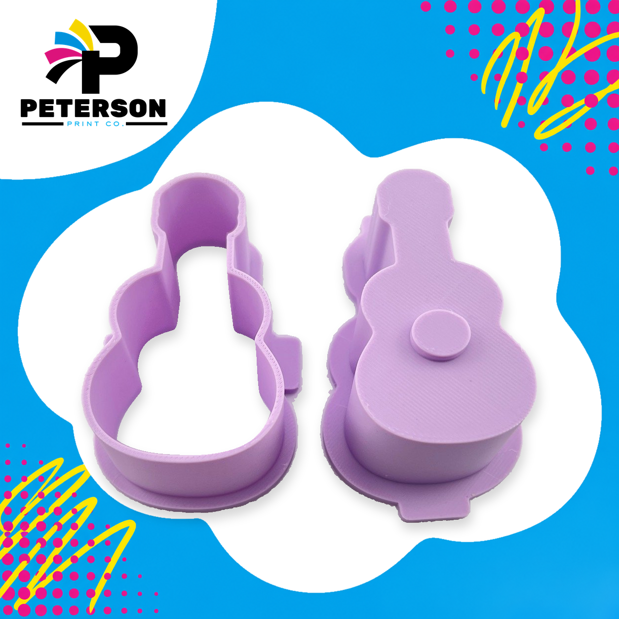 Guitar Cake Pop Cutter