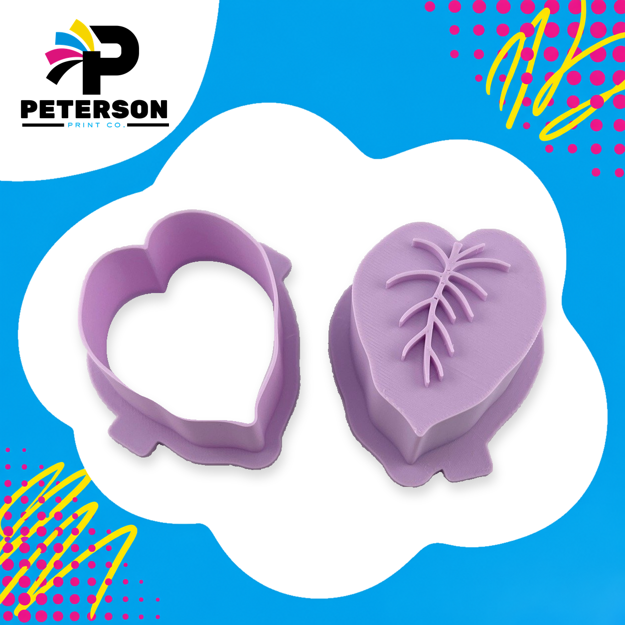 Heart Leaf Cake Pop Cutter