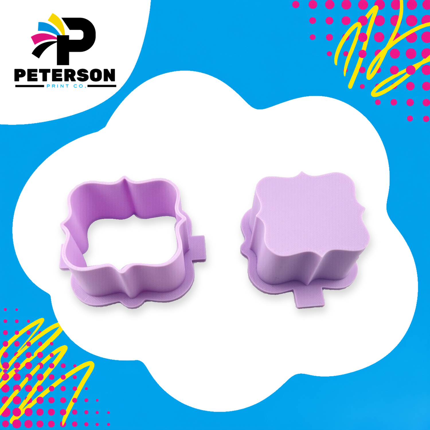 Scalloped Plaque Cake Pop Cutter