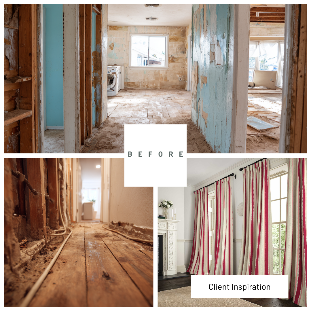 before collage of images