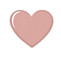 Pink heart illustration