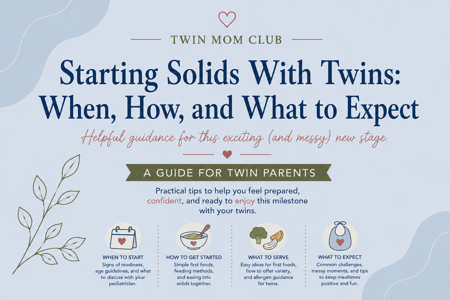 starting-solids-with-twins