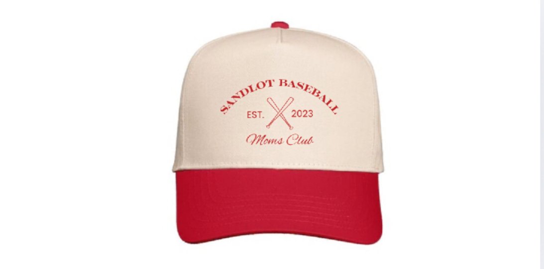 SANDLOT BASEBALL MOMS CLUB HAT