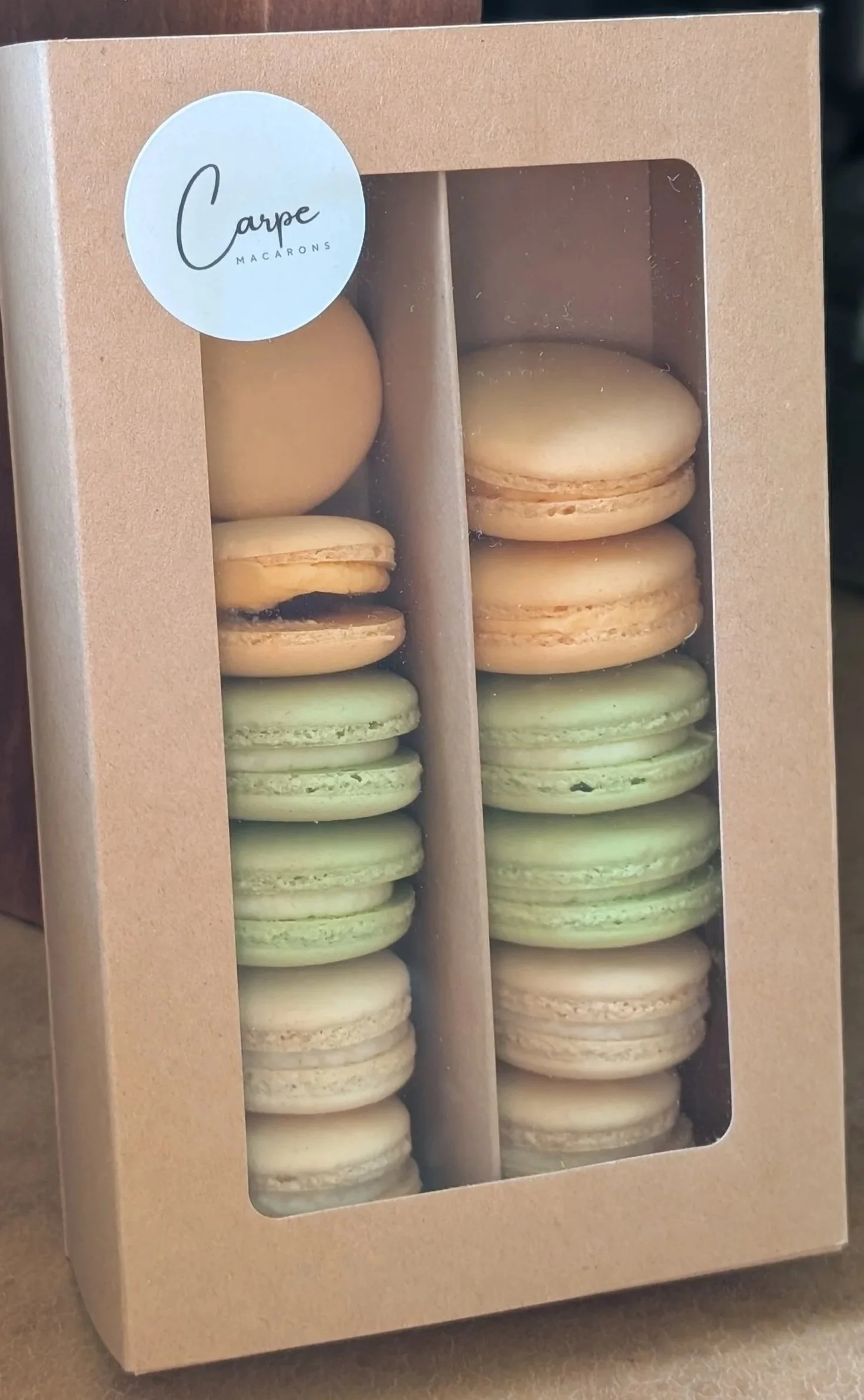 May Macaron Subscription Box- Sunrise, Margarita, Horchata