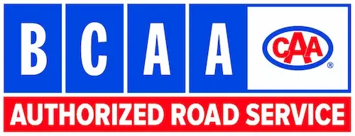 BCAA Authorized Road Service Badge