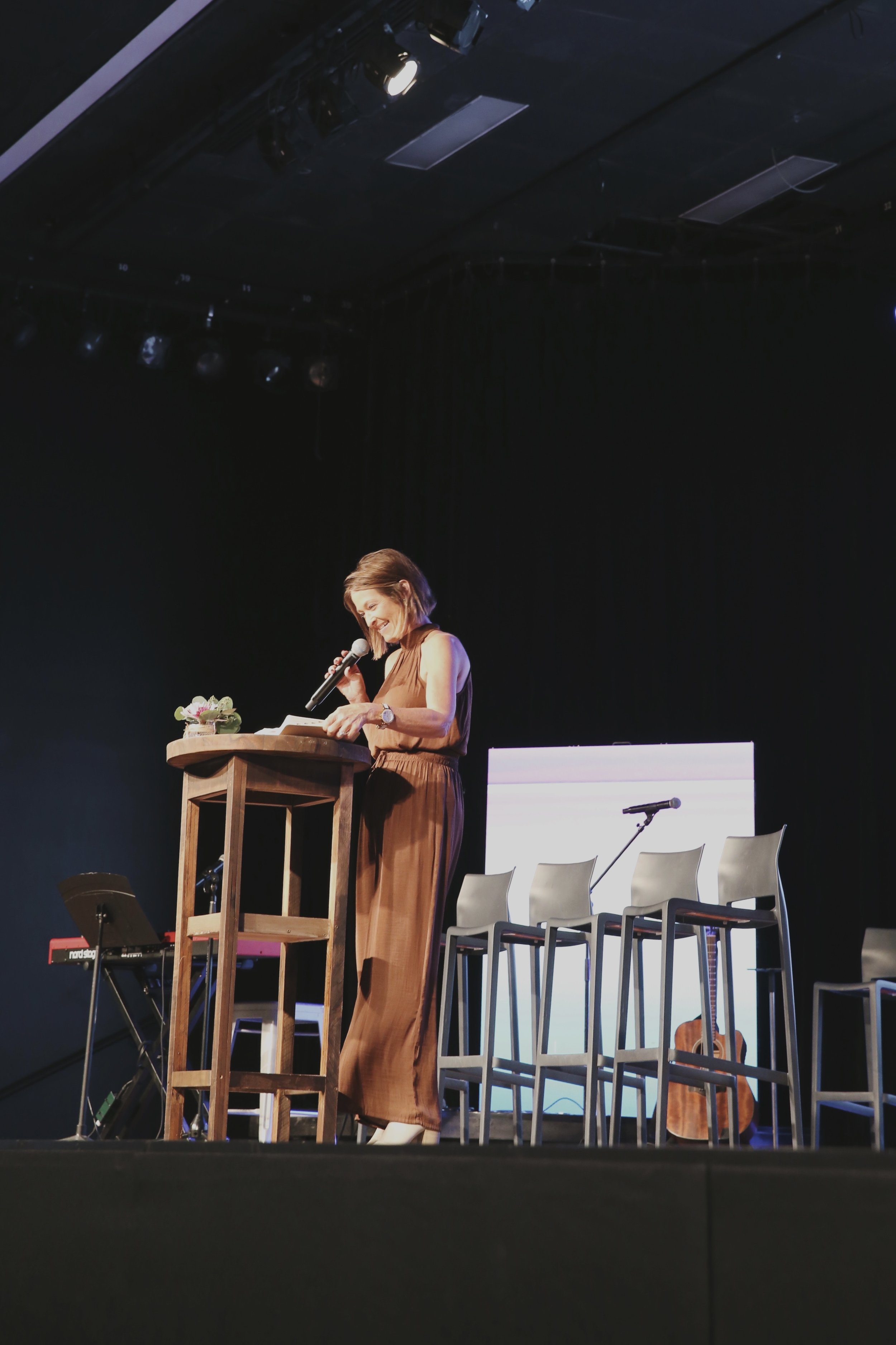Holly Newton speaking