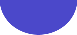 A dark blue circle on a white background.